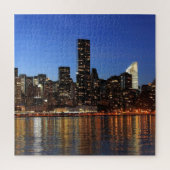 NYC New York City Manhattan Night Legpuzzel (Verticaal)
