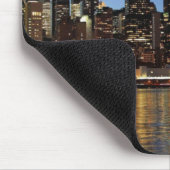 NYC New York City Manhattan Night Muismat (Hoek)