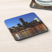 NYC New York City Manhattan Night Onderzetter (Linkerzijde)