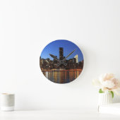 NYC New York City Manhattan Night Ronde Klok (Huis)