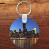 NYC New York City Manhattan Night Sleutelhanger (Voorkant)