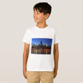 NYC New York City Manhattan Night T-shirt (Voorkant volledig)