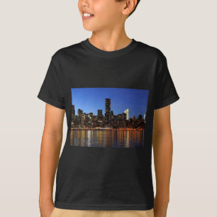 NYC New York City Manhattan Night T-shirt