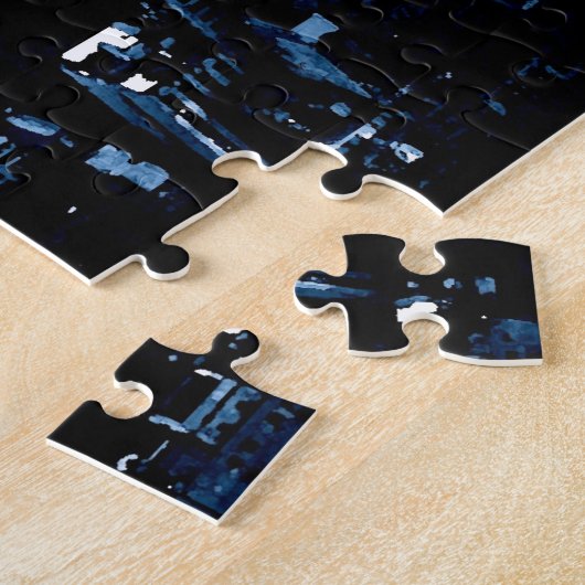 NYC New York City Manhattan Skyscrappers Legpuzzel (Zijkant)