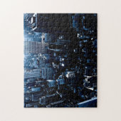 NYC New York City Manhattan Skyscrappers Legpuzzel (Verticaal)
