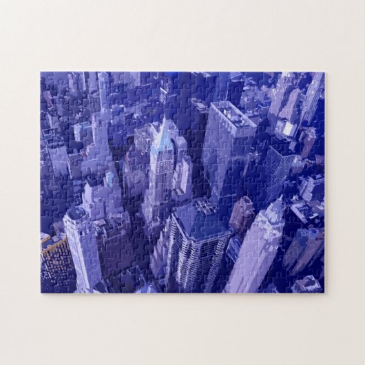 NYC New York City Manhattan Skyscrappers Legpuzzel (Horizontaal)