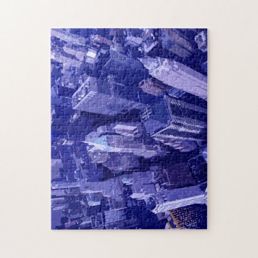 NYC New York City Manhattan Skyscrappers Legpuzzel (Verticaal)