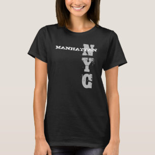 Nyc New York City Manhattan Stylish Trendy Design T-shirt