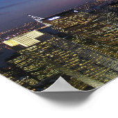 NYC New York City op Canvas Poster (Hoek)