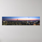 NYC New York City op Canvas Poster (Voorkant)