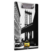 Nyc New York City Pop Art Yellow Taxi Brooklyn Klembord (Rechts)