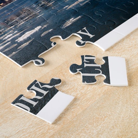 NYC - New York City Skyline | Mooie Big Apple Legpuzzel (Zijkant)