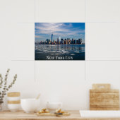 NYC - New York City Skyline | Mooie Big Apple Poster (Keuken)