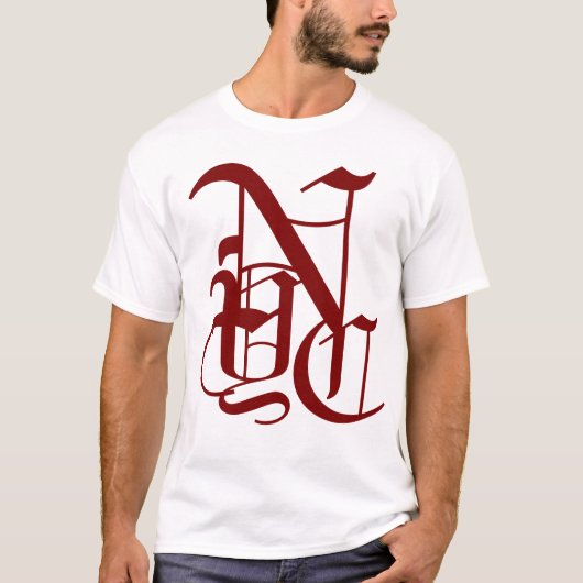 NYC (New York City) T-shirt (Voorkant)