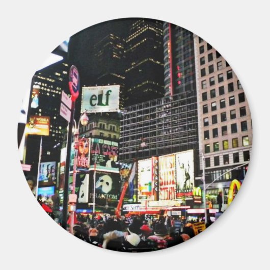 NYC New York City Times Square Magneet (Voorkant)