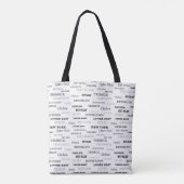 NYC New York City Tote Bag (Achterkant)