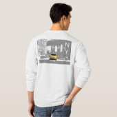 Nyc New York City Yellow Taxi Brooklyn Bridge T-shirt (Achterkant volledig)