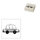 NYC New York City Yellow Taxi Cab Stempel (Gestempeld)