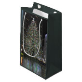 NYC New York kerstboom Rockefeller Center Klein Cadeauzakje (Voorkant Gekanteld)