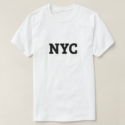 NYC - New York T-shirt (Design voorkant)