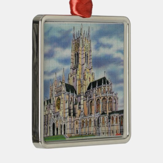 NYC, New YorkCathedraal van St. John the Divine Metalen Ornament (Rechts)