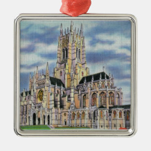 NYC, New YorkCathedraal van St. John the Divine Metalen Ornament