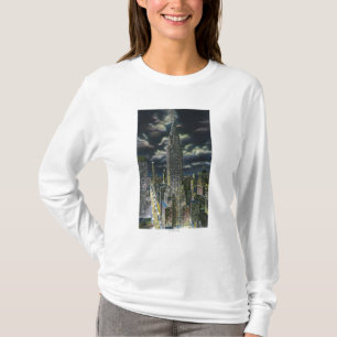 NYC, New YorkChrysler Building bij nacht # 1 T-shirt