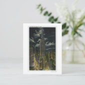 NYC, New YorkChrysler Building bij nacht # 2 Briefkaart (Staand voorkant)