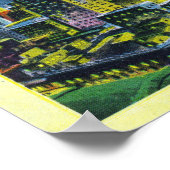 NYC, New YorkEmpire State Building at Night Poster (Hoek)