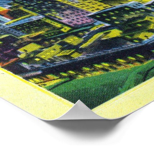 NYC, New YorkEmpire State Building at Night Poster (Hoek)