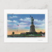 NYC, New YorkView of the Statue of Liberty Briefkaart (Voorkant)