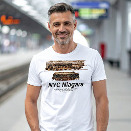 NYC Niagara – American Train Steam Locomotive T-shirt
