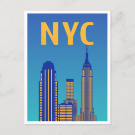 NYC - NIEUWE JORKSTAD BRIEFKAART