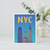 NYC - NIEUWE JORKSTAD BRIEFKAART (Staand voorkant)