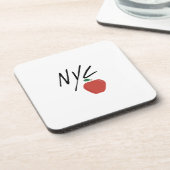 NYC NIEUWE YORK STAD BIER ONDERZETTER (Linkerzijde)