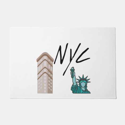 NYC NIEUWE YORK STAD DEURMAT (Voorkant)