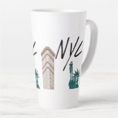 NYC NIEUWE YORK STAD LATTE MOK (Rechterhoek)