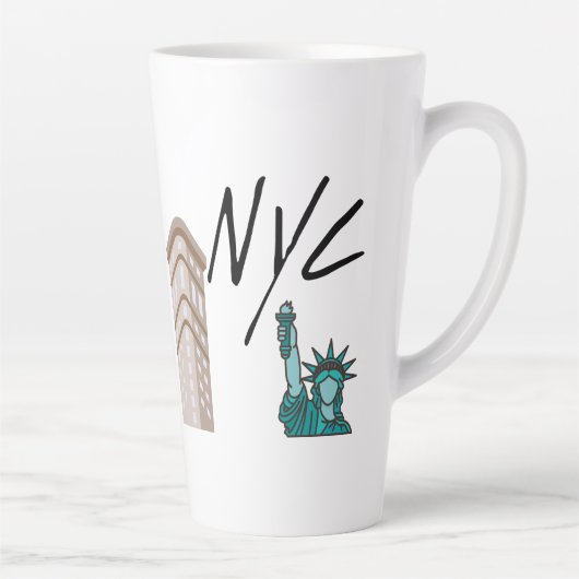 NYC NIEUWE YORK STAD LATTE MOK (Rechts)