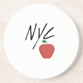 NYC NIEUWE YORK STAD ZANDSTEEN ONDERZETTER