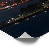 NYC Nights: Freedom's Glow Poster (Hoek)