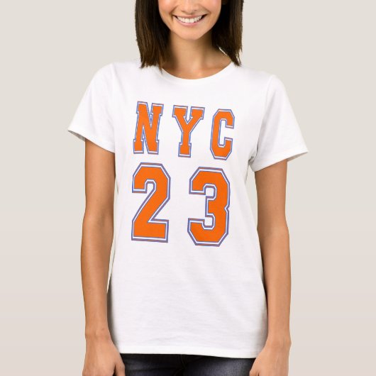 NYC, NY, New York, The Big Apple T-shirt (Voorkant)