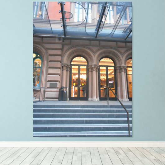 NYC.NY VERENIGDE STATEN CANVAS AFDRUK (Insitu (Houten vloer))