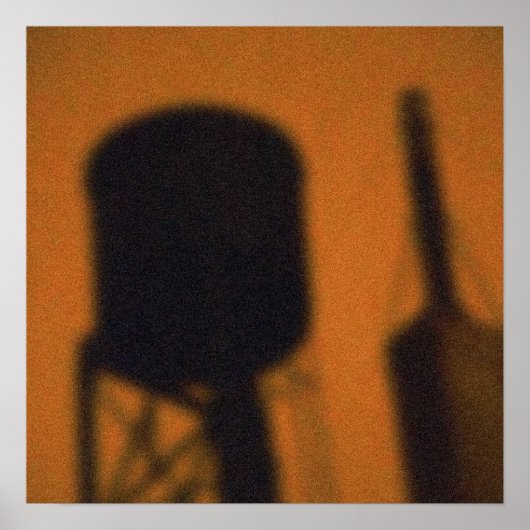 NYC, NY: Watertoren op 86th in Geel Poster (Voorkant)