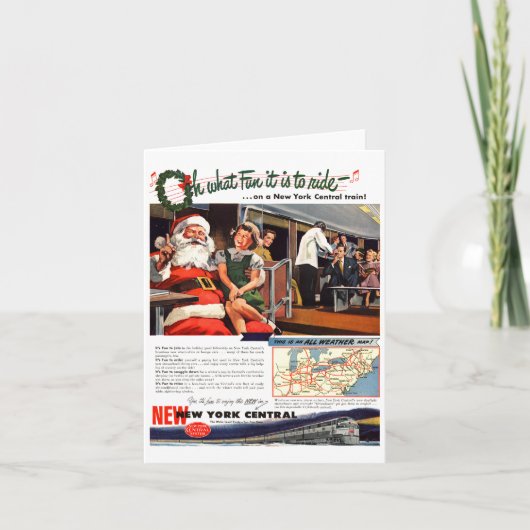 NYC, Oh Welke Pret het is Feestdagen Kaart (Voorkant)