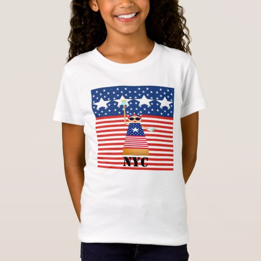 NYC-ontwerp T-shirt (Voorkant)