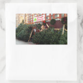 NYC Organic kerstbomen Stickers (Tas)