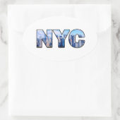 NYC OVALE STICKER (Tas)