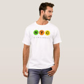 NYC Pickleball logo - Lichte kleding T-shirt (Voorkant volledig)