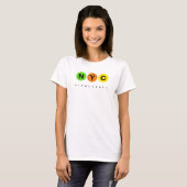 NYC Pickleball-logo - Pocket Light-gecentreerd T-shirt (Voorkant volledig)
