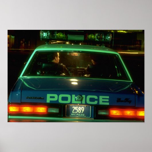 NYC. Politie Poster (Voorkant)